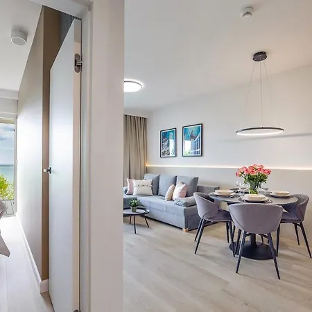 Zachod Slonca Z Widokiem Na Morze 320 -perlowa Przystan-holiday Lägenhet