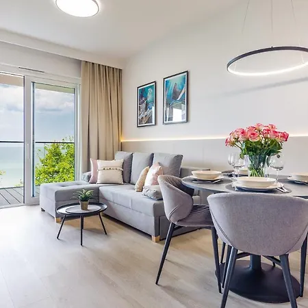 Apartman Zachod Slonca Z Widokiem Na Morze 320 -perlowa Przystan-holiday Sianozety