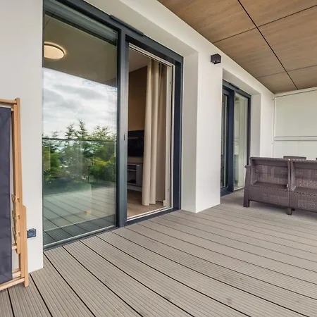 Apartament Zachód Słońca Z Widokiem Na Morze 320 -perłowa Przystań-holiday *