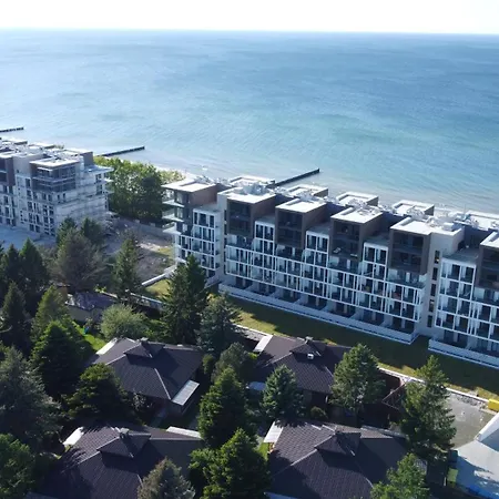 Zachod Slonca Z Widokiem Na Morze 320 -perlowa Przystan-holiday Apartament Sianożęty