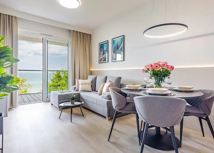 Lägenhet Zachod Slonca Z Widokiem Na Morze 320 -perlowa Przystan-holiday Sianozety