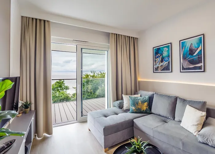 Zachod Slonca Z Widokiem Na Morze 320 -perlowa Przystan-holiday Lägenhet Sianozety