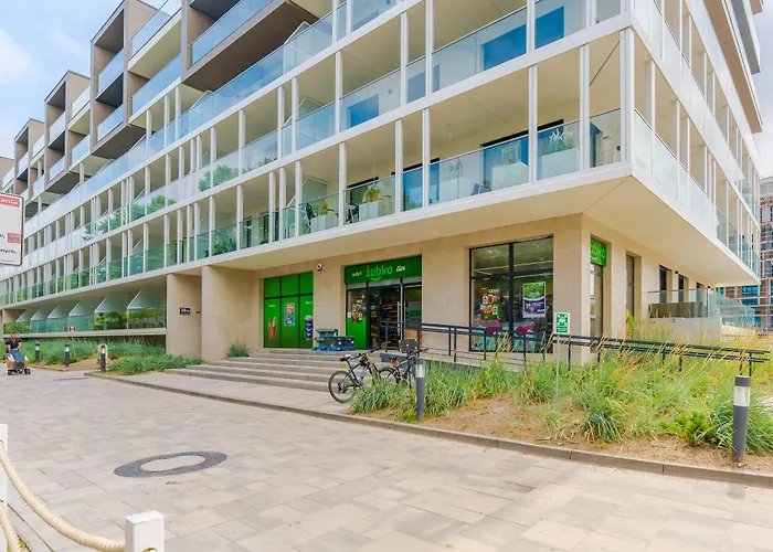 Zachod Slonca Z Widokiem Na Morze 320 -perlowa Przystan-holiday Lägenhet Sianozety